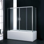 Ντουζιέρα ημικυκλική ακρυλική MINIMAL