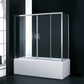 Ντουζιέρα ημικυκλική ακρυλική MINIMAL